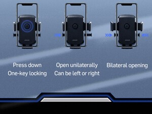 شارژر وایرلس و پایه نگهدارنده موبایل داخل خودرو جویروم Joyroom Mechanical Wireless charging car holder (dashboard) 15W JR-ZS213