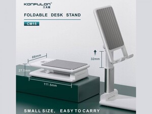 هولدر رومیزی موبایل و تبلت کانفلون KONFULON CM15 Foldable Desk Stand Desk Stand