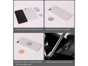 هولدر داخل خودروYESIDO C55 Magnetic Holder