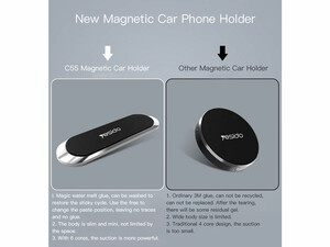 استند موبایل YESIDO C55 Magnetic Holder