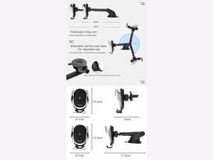 پایه نگه دارنده داخل خودرو برند یسیدو Yesido C78