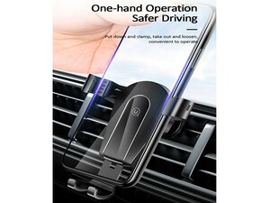 پایه نگهدارنده گوشی یوسامز Usams US-ZJ056 Metal Stretchable Gravity Car Holder