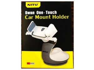 پایه نگهدارنده گوشی موبایل نیتو NITU NT-NH05 Swan One-Youch Car Mount Holder