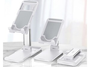 استند رومیزی موبایل و تبلت توتو Totu DCTS-14 Desktop Stand  در رنگ سفید