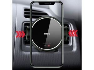 پایه هوشمند و شارژر وایرلس توتودیزاین Totu Installer CACW-040 Wireless Charger Car Mount