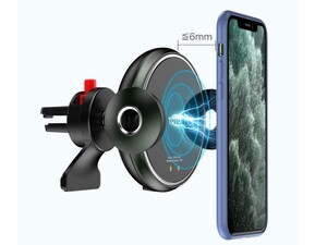 پایه نگهدارنده هوشمند و شارژر وایرلس توتودیزاین Totu Installer -040 Wireless Charger Car Mount