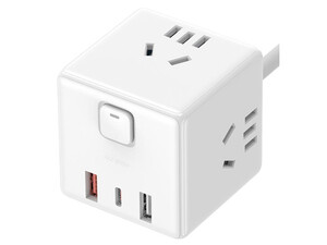 خرید چند راهی مکعبی و شارژر رومیزی شیائومی Xiaomi Rubik Cube Adapter Pro 33W Wired Fast Charge Version (2A1C)