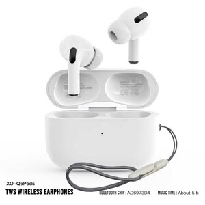 هدست بلوتوث XO Q5Pods نمای جلو