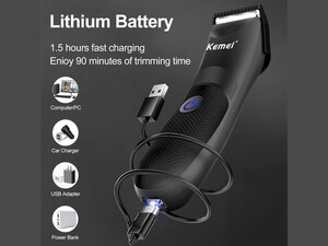 ماشین اصلاح موی سر و بدن شارژی کیمی Kemei km-1838 Multifunctional Men's Shaver