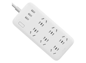 چند راهی و شارژر شیائومی 6 سوکت و 3 یو اس بی Xiaomi CXB6-1QM Power Strip