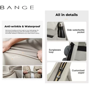 کوله‌پشتی مسافرتی لپ‌تاپ 15.6 اینچ و آیپد 12 اینچ ضدآب 21.6 لیتر بنج