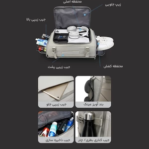 خرید کوله پشتی ضد آب لپ‌تاپ 15.6 اینچ بنج