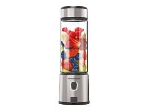 مخلوط کن شارژی و شیکر قابل حمل 6 تیغ پاورولوژی Rechargeable Portable Juicer 126W P6BPJBK