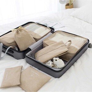 خرید پک نظم‌دهنده چمدان و ساک چند منظوره 7 تیکه ضدآب برلیانس