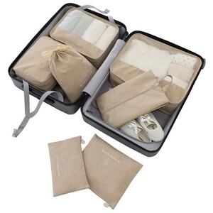 پک نظم‌دهنده چمدان و ساک چند منظوره 7 تیکه ضدآب برلیانس