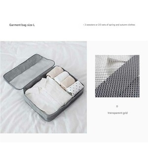 پک نظم‌دهنده چمدان و ساک چند منظوره 7 تیکه ضدآب برلیانس