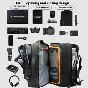 فروش کوله پشتی مسافرتی لپ تاپ  15.6 با ظرفیت بزرگ 40 لیتر بنج