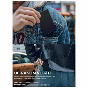 قیمت جا کارتی مردانه آلومینیومی