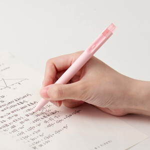 ست خودکار ژله ای صورتی با نوک دقیق مناسب نوشتن روزمره