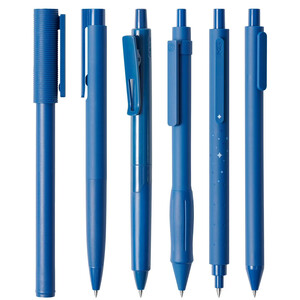 خودکار ژله‌ای مشکی کاکو KACO مدل Starry Sky نوک 0.5 میلی متری 6 عددی