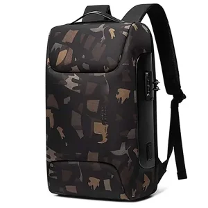 کوله پشتی حرفه ای ضد آب لپ تاپ 15.6 اینچ دارای پورت USB بنج BANGE BG-7216 Backpack 15.6 inch Laptop Waterproof