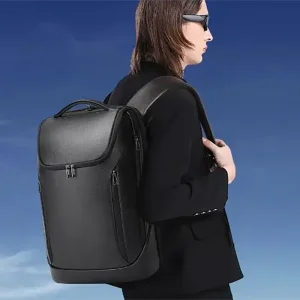 کوله پشتی لپ تاپ  15.6 اینچ چرم ضد آب یو اس بی دار بنج Bange BG-6623 Leather Laptop Backpack
