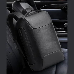 کیفیت کوله چرمی ضد سرقت لپ تاپ بنج  Bange BG-6622 Tas Laptop Backpack Kulit Sapi Asli 15.6 Inch