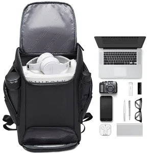 کوله پشتی لپ تاپ ضدآب یو اس بی دار بنج BANGE BG-7267 Men Shoulders Bag Waterproof Backpack