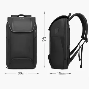 خرید کوله پشتی ضد سرقت یو اس بی دار بنج BANGE BG-7276 Premium Anti-Theft Backpack