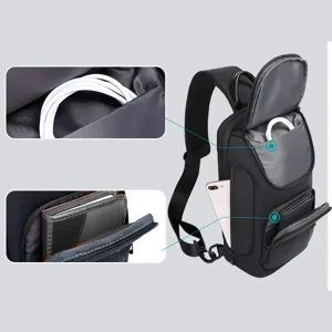 کوله تک بند بنج Bange BG-7565 Men Cloth Crossbody Chest Bag