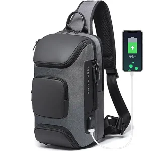 کیف کراس بادی و قفسه سینه یو‌اس‌بی دار 8 لیتری شاهین بنج BANGE BG-7086