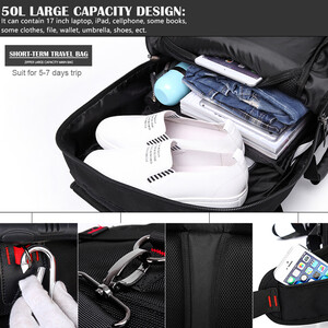 کوله پشتی مسافرتی لپ تاپ 15.6 اینچ کاکا