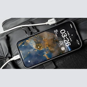 کوله مسافرتی لپ‌تاپ، تبلت، آیپد، مک‌بوک ضدآب با پورت یو اس بی شیائومی