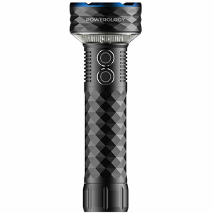 چراغ قوه شارژی پاورولوژی Powerology مدل PWZF7857BK با لیزر