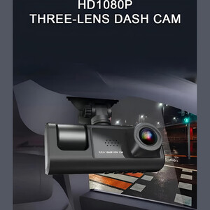 دوربین ثبت وقایع خودرو بلک باکس  سه لنزه