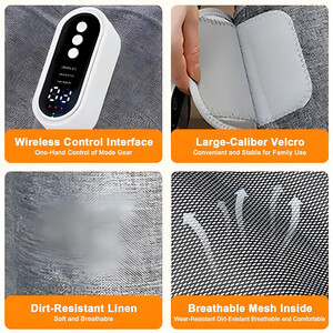 خرید ماساژور پا  قابل حمل ام دی اچ ال