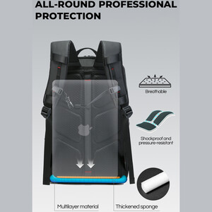 کوله‌پشتی دوربین چند منظوره بنج Bange XJ325 (سازگاری لپ تاپ چک شود)