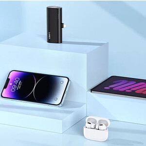 مینی پاوربانک کپسولی 5000 میلی آمپر 20 وات لایتنینگ