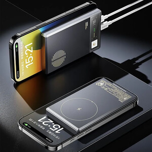 فروش پاوربانک مغناطیسی 10000 به همراه رادیو راک