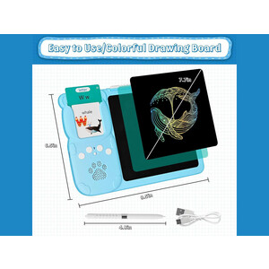تبلت آموزش نقاشی و نوشتن سخنگو Talking Flash Cards, Early Education Machine with LCD Writing Tablet for Toddlers
