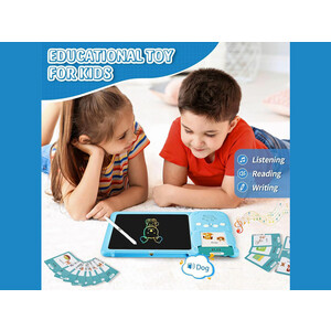 تخته دیجیتال آموزش نقاشی و نوشتن سخنگو Talking Flash Cards, Early Education Machine with LCD Writing Tablet for Toddlers