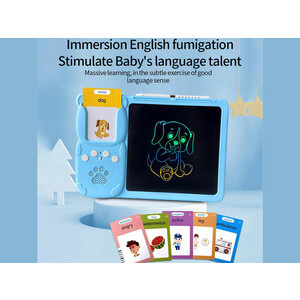 اسباب بازی آموزش زبان انگلیسی کودکانه Talking Flash Cards, Early Education Machine with LCD Writing Tablet for Toddlers