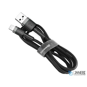 کابل شارژ سریع و انتقال داده لایتنینگ بیسوس Baseus Cafule Lightning Cable 1m 2.4A CALKLF-BG1