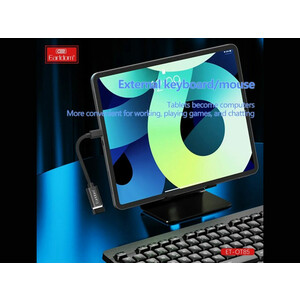 مبدل اوتی‌جی یواس‌بی 2.0 به تایپ سی ارلدام ET-OT85