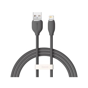 کابل یو‌اس‌بی به لایتنینگ بیسوس  Baseus CAGD000004 Jelly Liquid Silica Gel USB to iP Fast Charging Data Cable 2.4A 1.2M