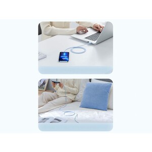 کابل یو‌اس‌بی به لایتنینگ ژله ای شارژ سریع 1.2 متری بیسوس