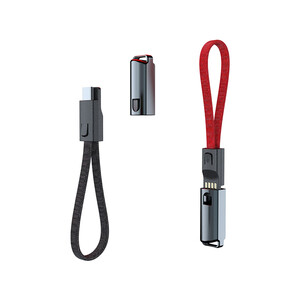 کابل شارژ یو اس بی به تایپ سی 2.4 آمپر 23 سانتی‌متری کانفلون Konfulon Charger Cable DC23 Type-C