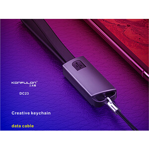 کیفیت کابل تبدیل USB به USB-C کانفلون   0.23 متر  Konfulon Charger Cable DC-23 Type-C