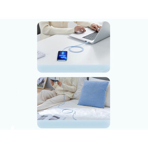 کابل ژله ای 2 متری یو اس بی به لایتنینگ بیسوس Baseus CAGD000103