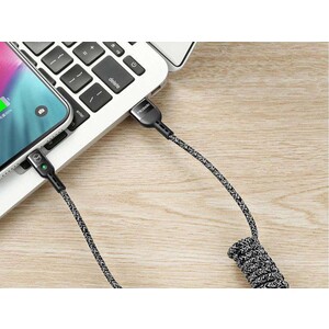 کابل شارژ سریع و انتقال داده تایپ سی تلفنی مک دودو Mcdodo CA-642 Data Coiled Type-C Cable 1.8M